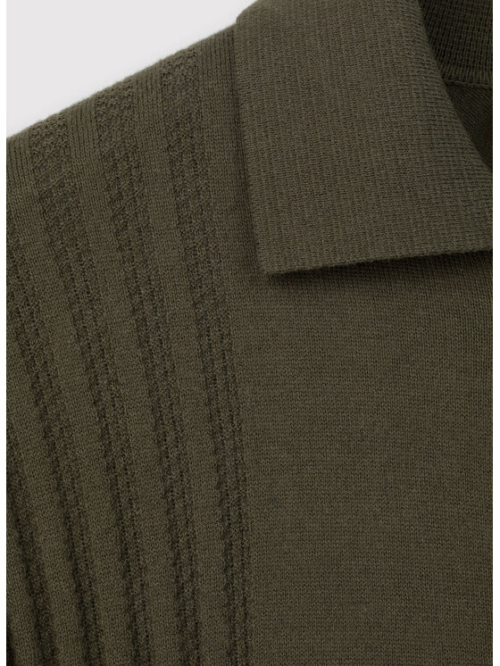 Pako Lorente Pako Lorente Sweter P25WF-2X-008 Zielony Classic Fit