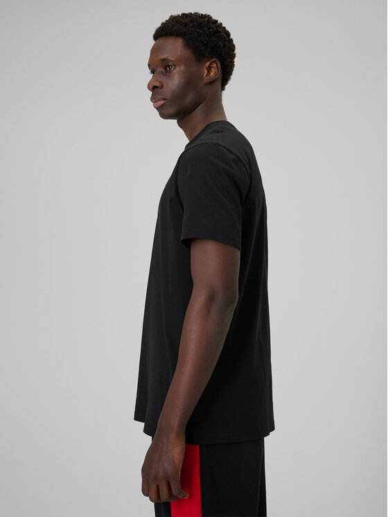 4F 4F T-Shirt SPORTS CLUB Czarny Regular Fit