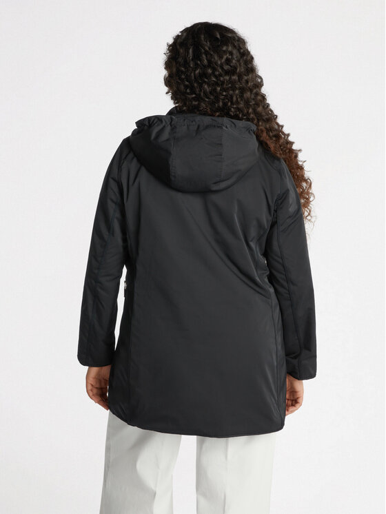 Fiorella Rubino Fiorella Rubino Cappotto invernale F387T001276N033 Nero A-Line Fit