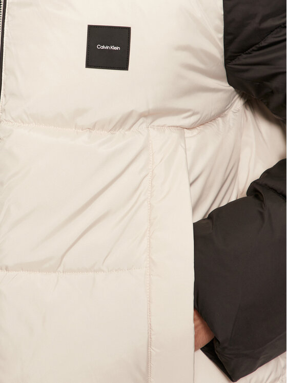 Calvin Klein Calvin Klein Kurtka puchowa K10K114384 Beżowy Regular Fit