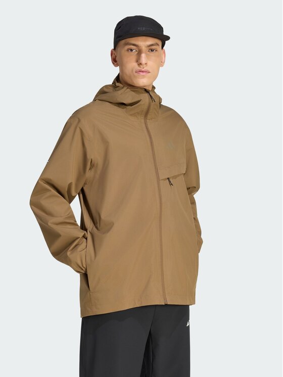 adidas adidas Kurtka outdoor 159930 Brązowy Regular Fit