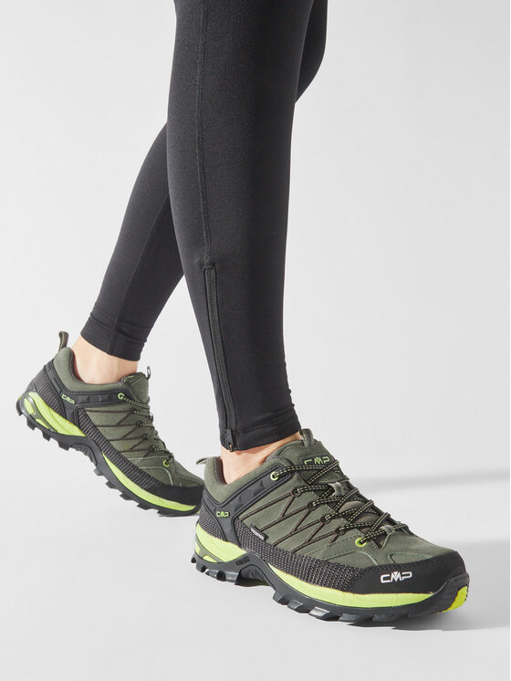 CMP CMP Pārgājienu apavi Rigel Low Trekking Shoes Wp 3Q13247 Zaļš