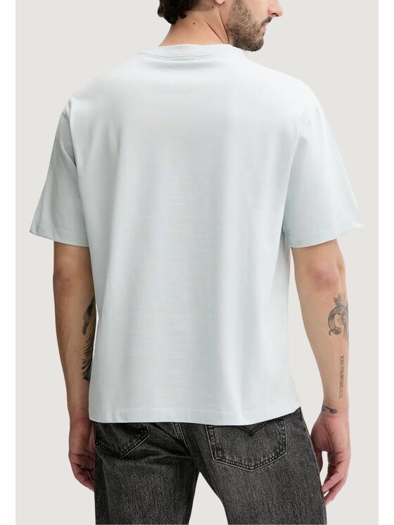 Calvin Klein Jeans Calvin Klein Jeans T-shirt SS CENTER CHAIN STIT Blu Casual Fit