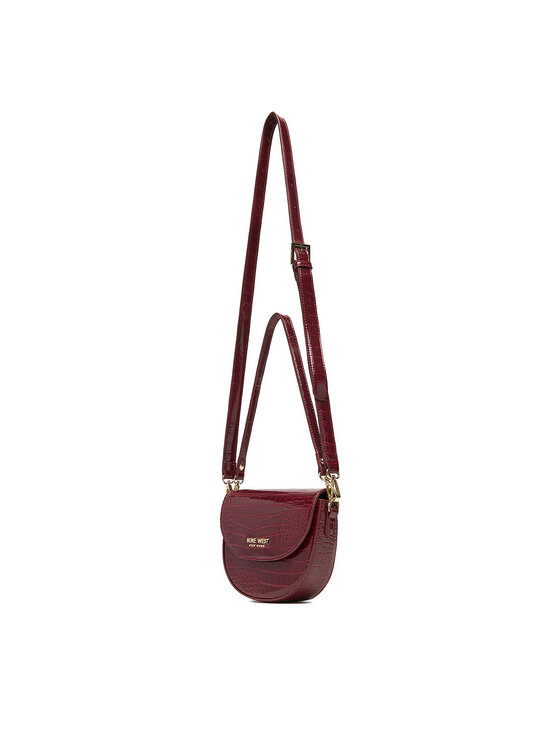 Nine West Nine West Ročna torba CEO-ZOE-S23806 Bordo rdeča
