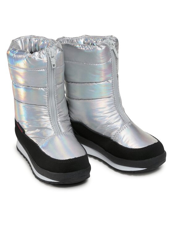 CMP CMP Śniegowce Kids Rae Snow Boots Wp 39Q4964 Srebrny