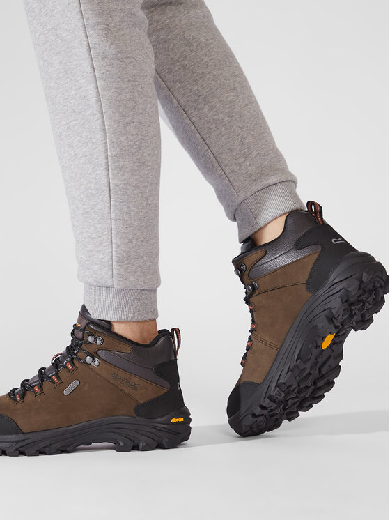 Regatta Regatta Trekkingi Burrell Leather RMF581 Brązowy