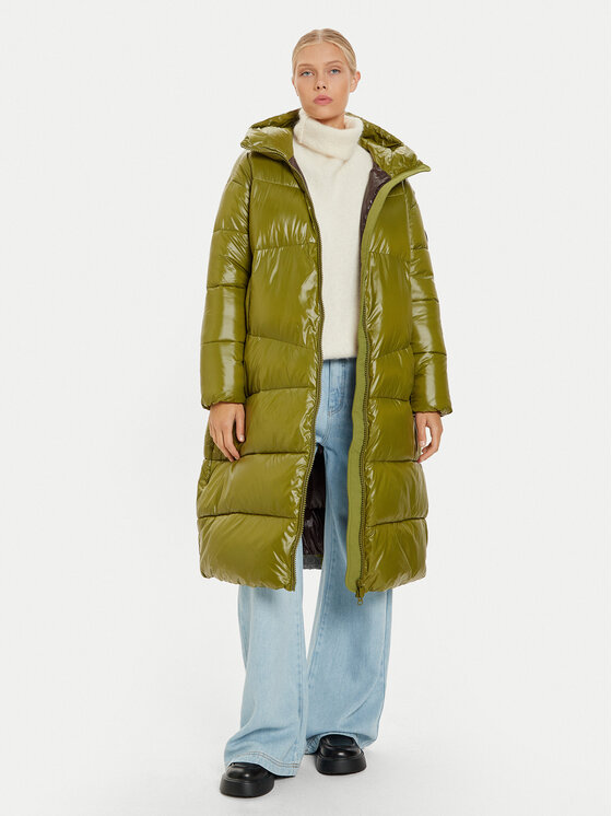 Save The Duck Save The Duck Geacă de iarnă D41864W LUCK19 Verde Loose Fit