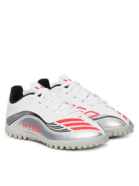 adidas adidas Futbalové topánky F50 Messi Club JP7453 Biela