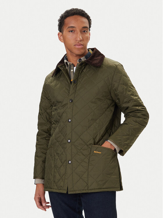 Barbour Barbour Prehodna jakna MQU0001OL91 Khaki Regular Fit