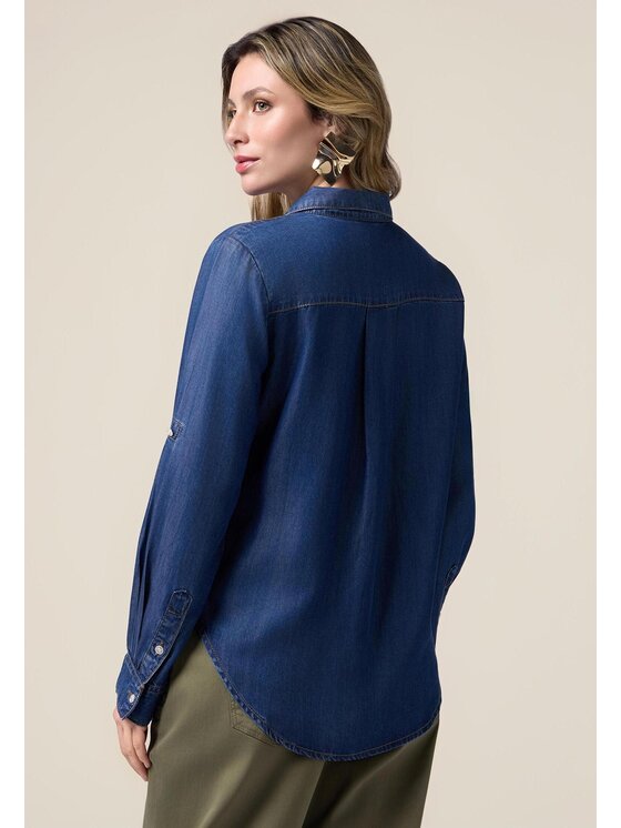 Oltre Oltre Camicia 5631R002866N034 Blu Regular Fit