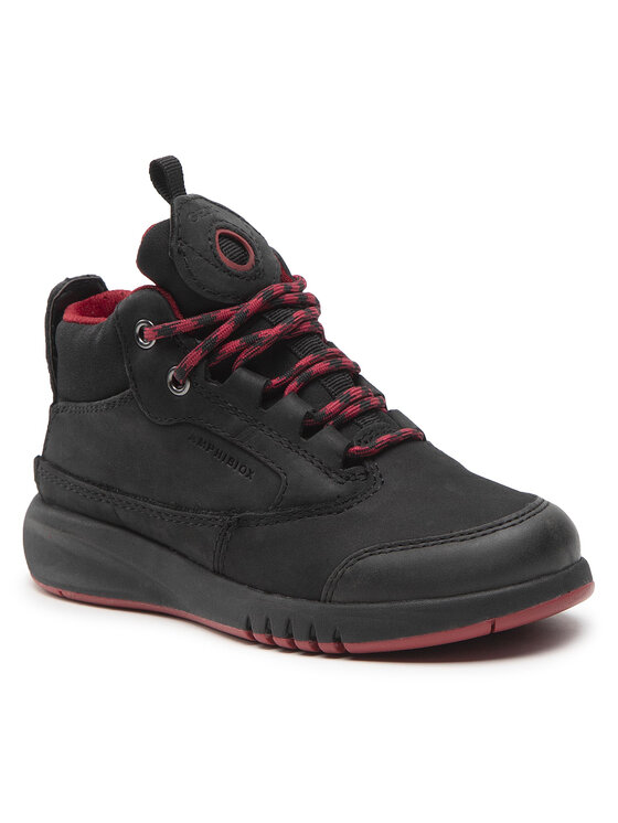 Geox Geox Μποτίνια J Aeranter B.Abx A J04CYA 0CL11 C0260 S Μαύρο