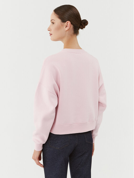 Guess Guess Majica dugih rukava W3BQ11 K9Z21 Ružičasta Regular Fit