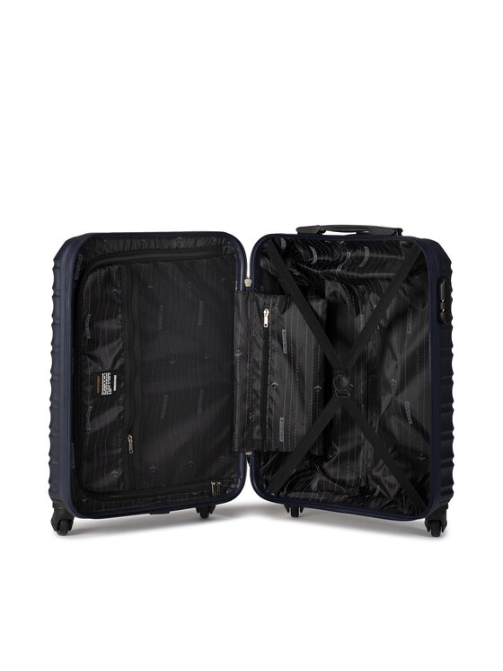 WITTCHEN WITTCHEN Самолетен куфар за ръчен багаж 56-3A-311-91 Черен