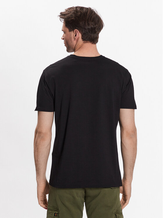 Alpha Industries Alpha Industries T-Shirt Basic 118533 Černá Regular Fit