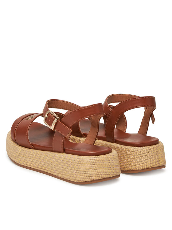 Tommy Hilfiger Tommy Hilfiger Espadryle T3A2-33793-0326 S Brązowy
