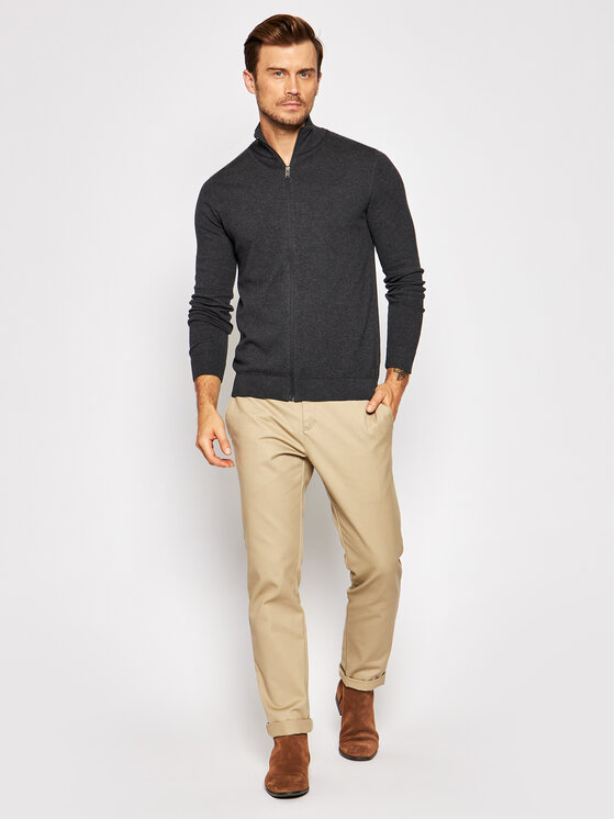Selected Homme Selected Homme Kardigāns Berg 16074688 Pelēks Regular Fit