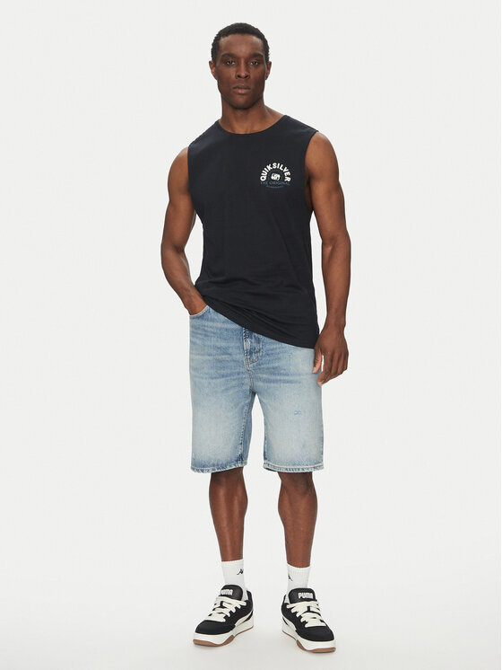 Quiksilver Quiksilver Tank top EQYZT08029 Crna Relaxed Fit