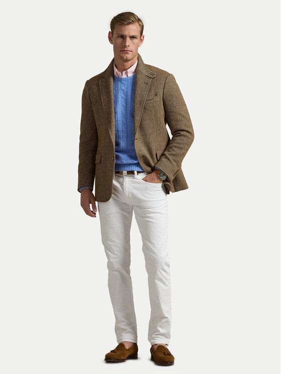 Polo Ralph Lauren Polo Ralph Lauren Traperice 710956083002 Bijela Slim Fit