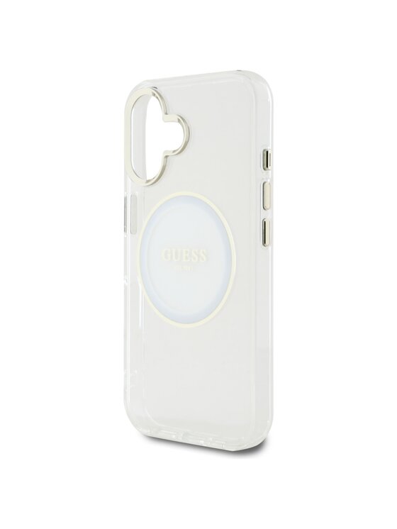 Guess Guess Etui na telefon iPhone 16 Biały