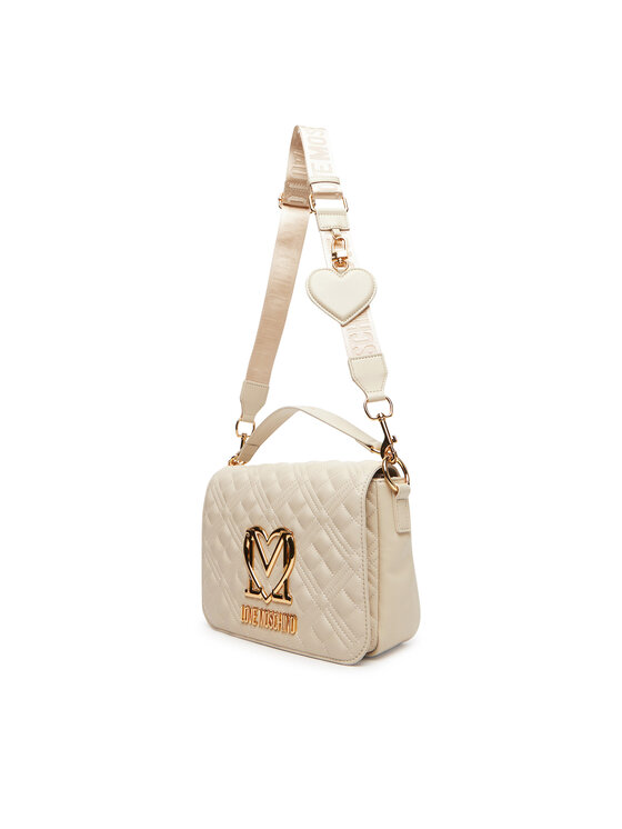 LOVE MOSCHINO LOVE MOSCHINO Torebka JC4302PP0MK1211A Écru