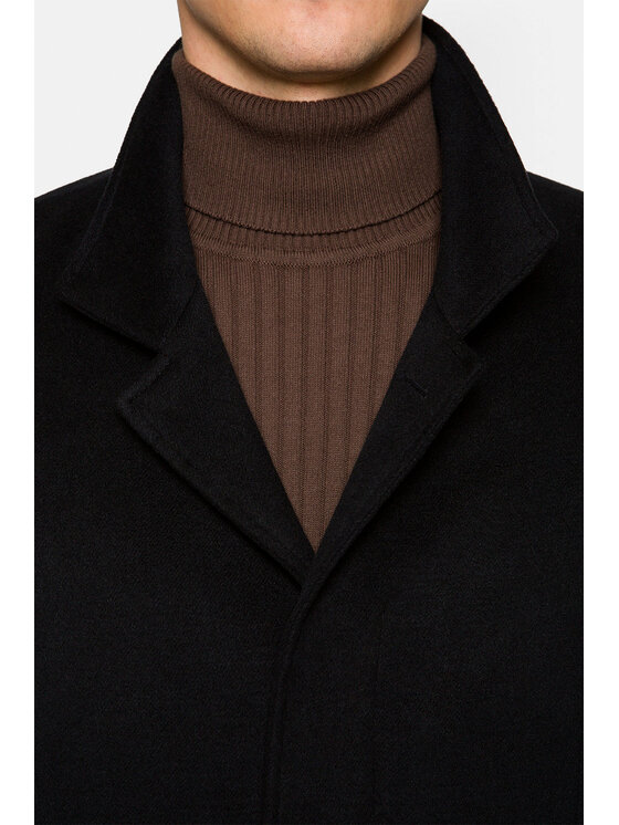 Lancerto Lancerto Płaszcz Maryport Granatowy Regular Fit