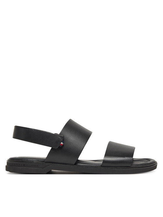 Férfi Szandál Tommy Hilfiger, Méret: 45, Fekete, Premium Hilfiger Strappy Lh Sand FM0FM05356