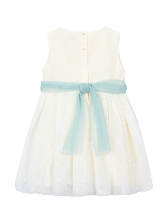 Mayoral Mayoral Elegantes Kleid 3919 Écru Regular Fit