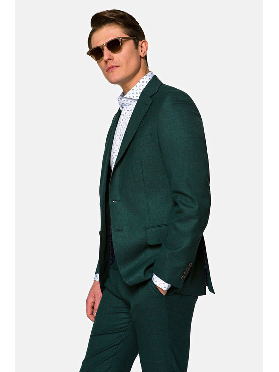 Lancerto Lancerto Garnitur Lugano Zielony Regular Fit