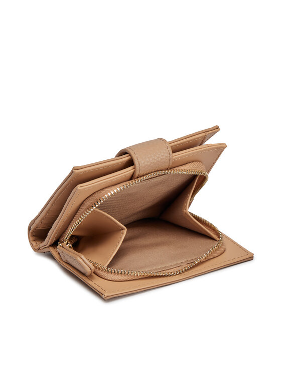 Valentino Valentino Малък дамски портфейл Brixton VPS7LX215 Бежов