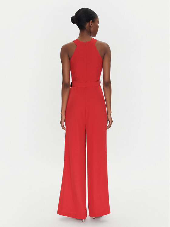 Rinascimento Rinascimento Jumpsuit CFC0122533003 Rot Regular Fit