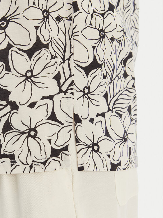 Weekend Max Mara Weekend Max Mara Футболка Bussola 2615971022 Чорний Regular Fit