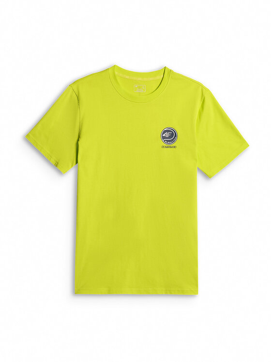 4F 4F T-Shirt SETPOINT Zielony Regular Fit