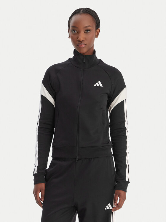 adidas Bluză House Of Tiro KE5675 Negru Slim Fit
