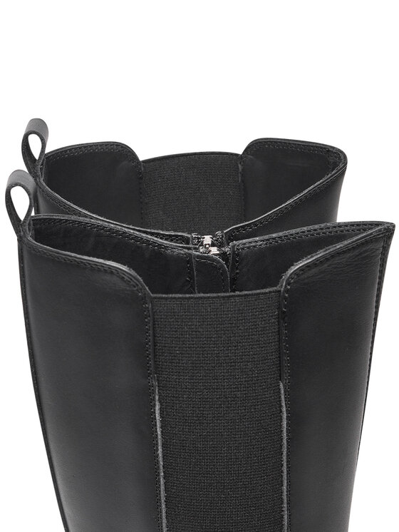 TWINSET TWINSET Ботуши Chelsea 242GCJ S Черен