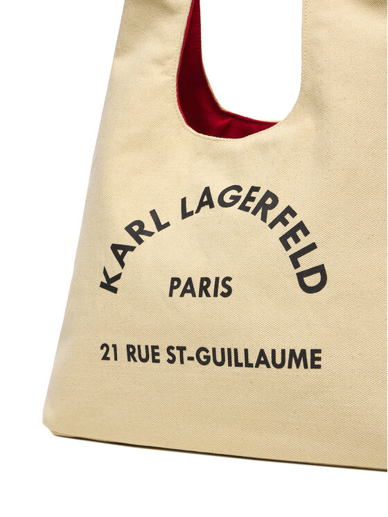 KARL LAGERFELD KARL LAGERFELD Ročna torba B1W50015 Bež