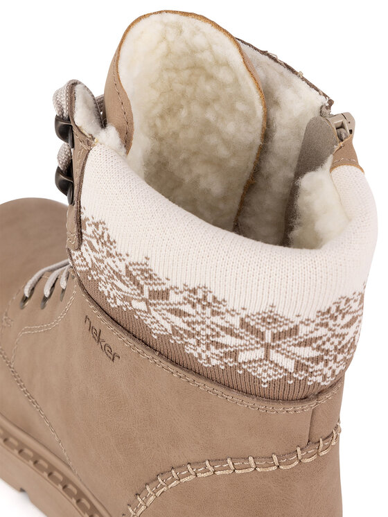 Rieker Rieker Stiefeletten 70403-20 Beige
