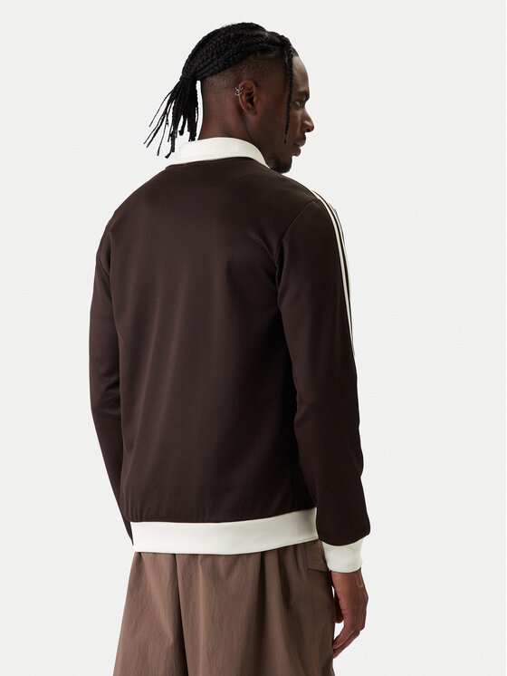 adidas adidas Džemperis ar kapuci adicolor Classic KE1665 Brūns Slim Fit