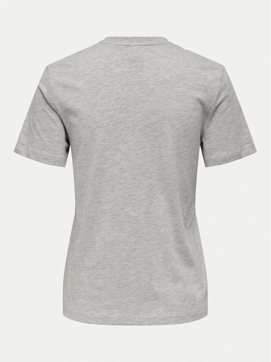 ONLY ONLY T-shirt Kita 15331069 Siva Regular Fit