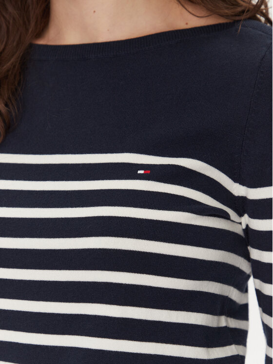 Tommy Hilfiger Tommy Hilfiger Pullover WW0WW40099 Dunkelblau Regular Fit