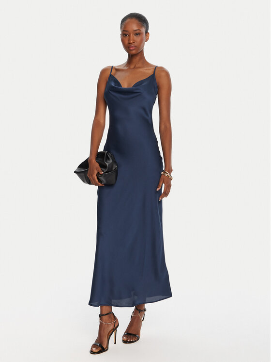Guess Guess Coctailkleid W5GK85 WH9C2 Dunkelblau Classic Fit