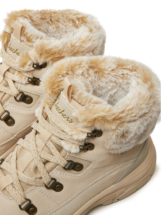 Skechers Skechers Trapery Trego - Snow Worries 167882/NAT Beżowy