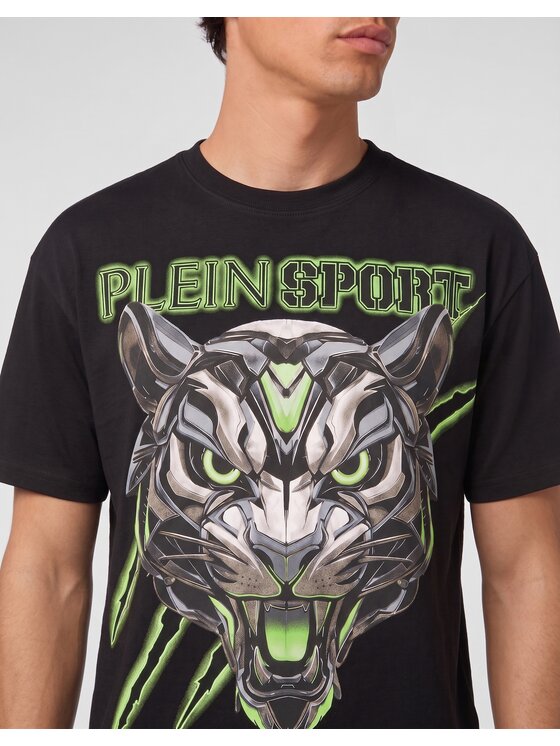 Plein Sport Plein Sport T-Shirt 31529 Černá Regular Fit