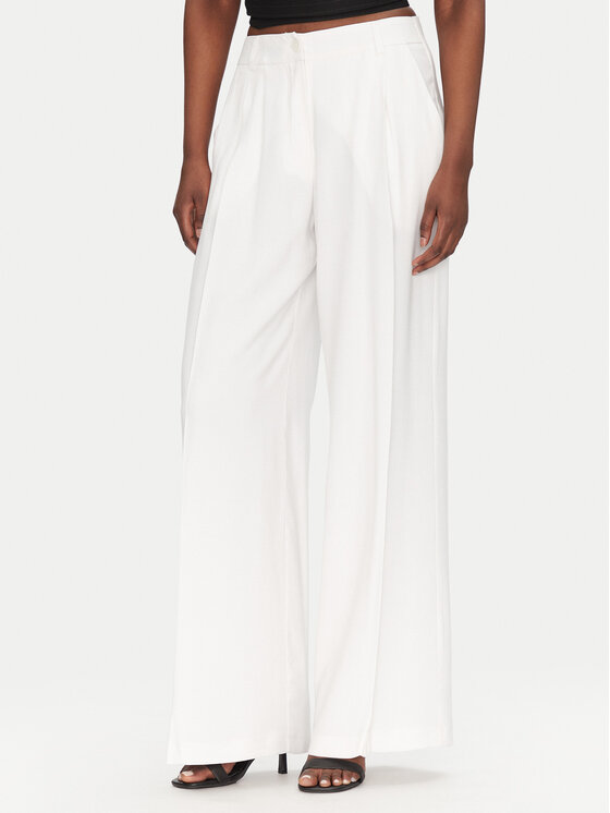 ACCESS FASHION ACCESS FASHION Pantaloni palazzo 53-5084-195 Alb Wide Leg