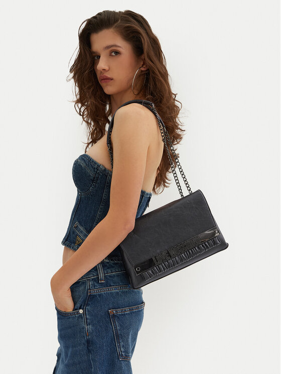 LOVE MOSCHINO LOVE MOSCHINO Ročna torba JC4292PP0LKB0000 Črna
