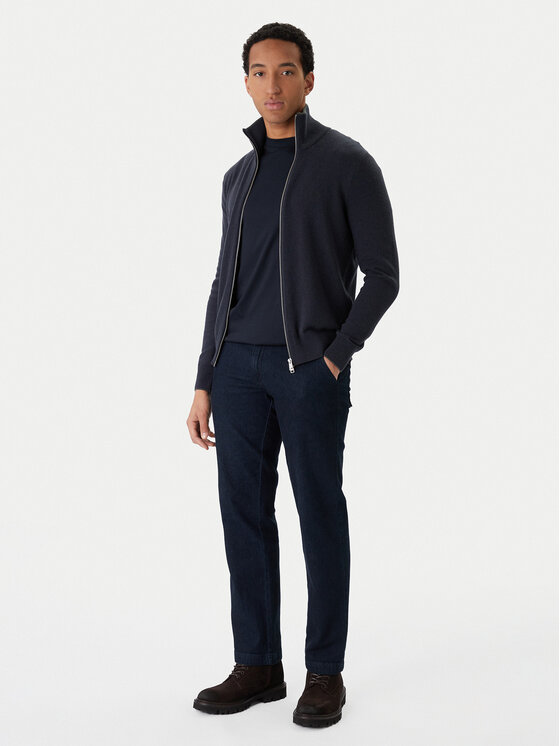 Marc O'Polo Marc O'Polo Ζακέτα 529 5144 61196 Σκούρο μπλε Regular Fit