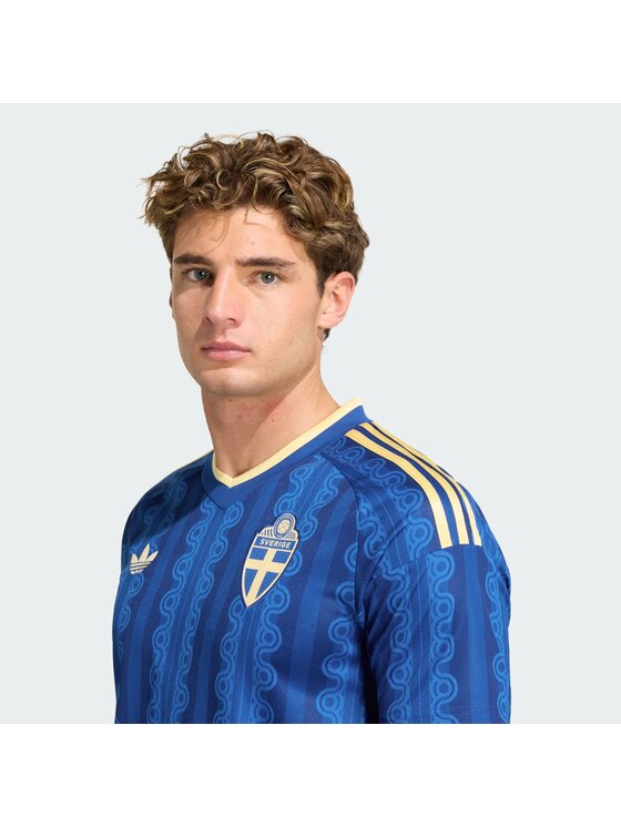 adidas adidas Koszulka techniczna 167638 Niebieski jasny Slim Fit