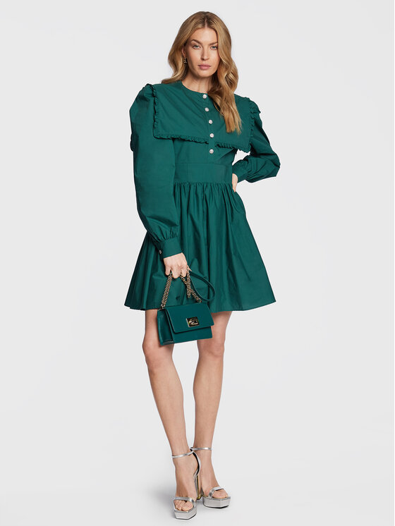 Custommade Custommade Повсякденна сукня Lora 999369446 Зелений Regular Fit