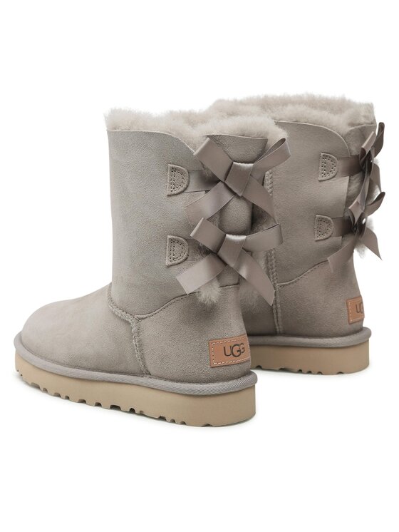 Ugg Sněhule W Bailey Bow II 1016225 Šedá Modivo cz