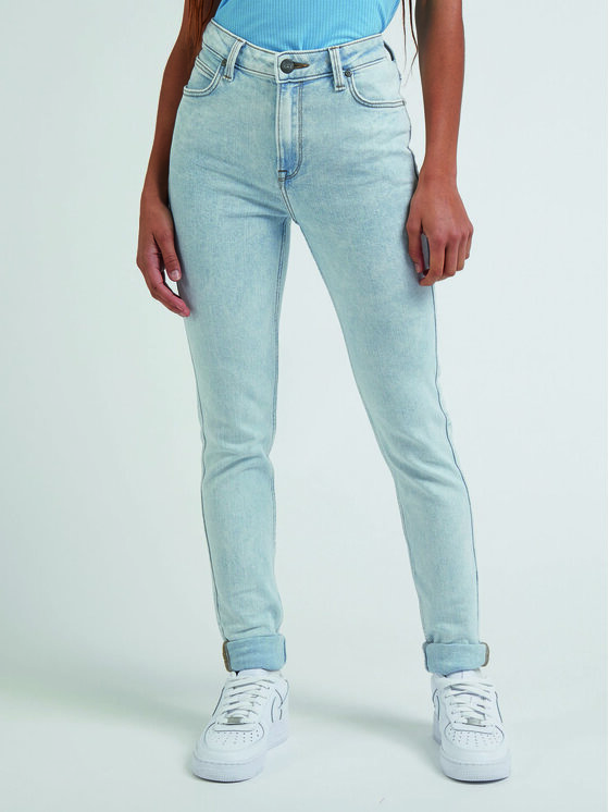 Lee Jeans hlače Scarlett High L626GWC36 112330603 Svetlo modra Skinny Fit