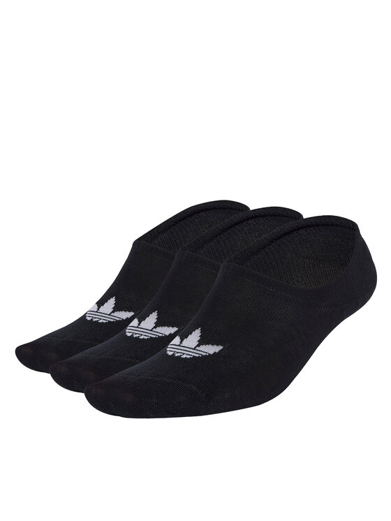 Set 3 perechi de șosete scurte unisex adidas JV7442 Negru